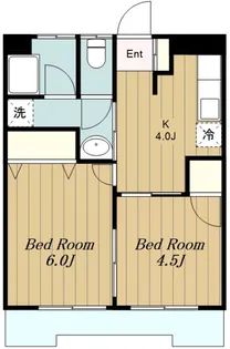 萩原ビル【4階】の間取り