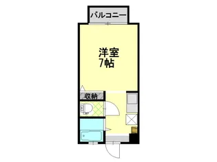 コーポ嵯峨野【3階】の間取り