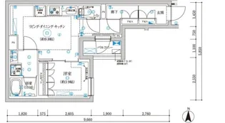 セジョリ東陽町II【4階】の間取り