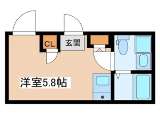 Residence Caritas Hatagaya【2階】の間取り