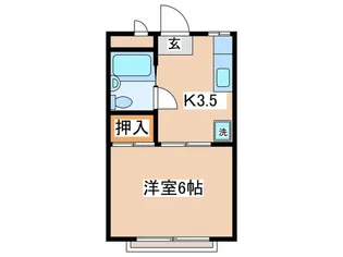 コーポイイジマ【2階】の間取り