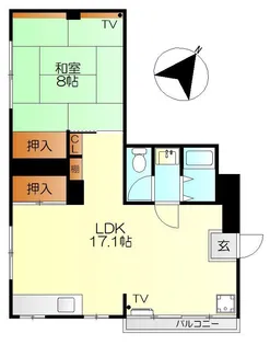 三栄ビル【3階】の間取り