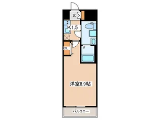 GENOVIA中野島【3階】の間取り