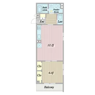 ラファミーユ【1階】の間取り