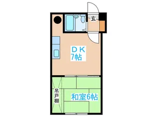 第3エビスビル【4階】の間取り