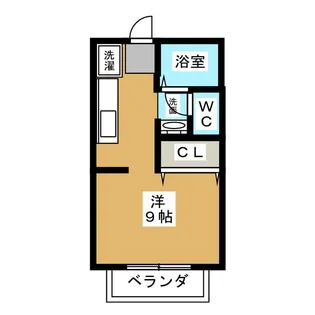 サンシャイン右京浦【1階】の間取り