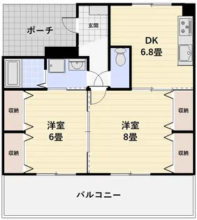 AXIA倉敷【3階】の間取り