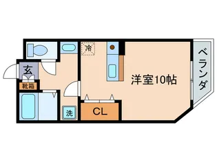フェイム瀬田【2階】の間取り
