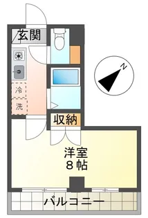 KRAFT BLDG II【3階】の間取り