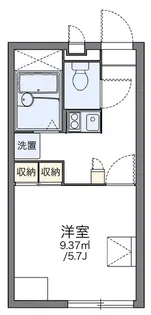 レオパレスT I【2階】の間取り
