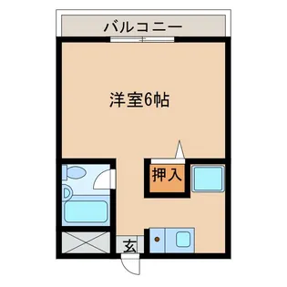 ベルトピアエクゼ岐阜羽島【3階】の間取り