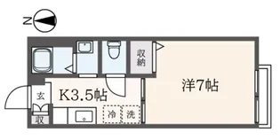 M.Yコート【2階】の間取り