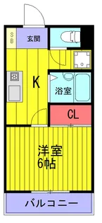 グリーン・エンペラー【1階】の間取り