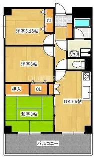 蔵王アイビーコートB棟【2階】の間取り