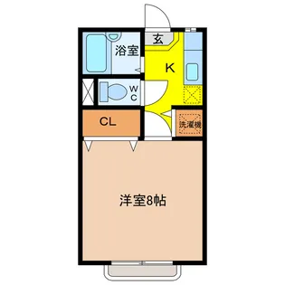 めぞんぶらん IV号館【2階】の間取り