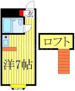 ベルピア八柱第4【1階】の間取り