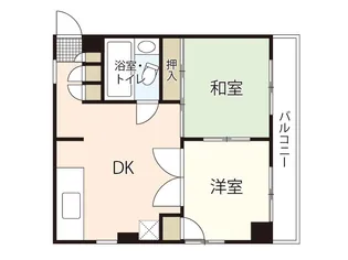 ドリームコーポ平和苑(402)【4階】の間取り