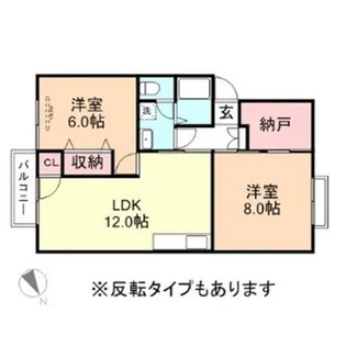 サザンジュール【2階】の間取り