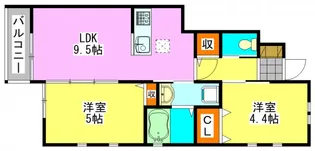 アヴァンティ【1階】の間取り