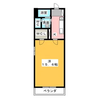 グランドエル志賀【6階】の間取り