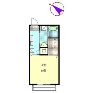 シャルム・コート【1階】の間取り