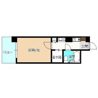 トーカンマンション長田町【10階】の間取り