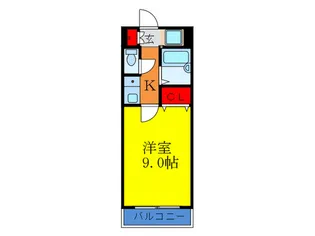セブンハイツ【4階】の間取り