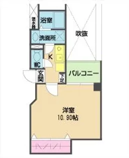 カーサ・ヴェルデ西洞院【7階】の間取り