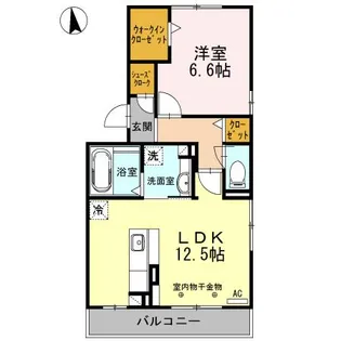 Stripe SW【1階】の間取り