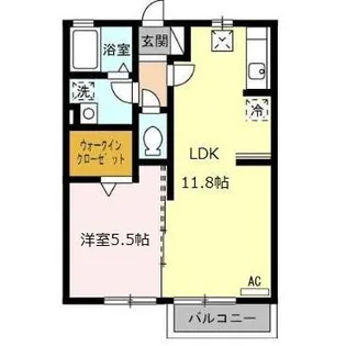 サンフラワー寿【1階】の間取り
