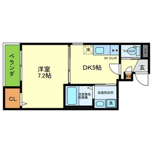 T maison 出屋敷II【3階】の間取り