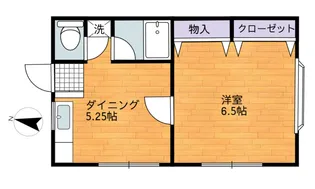 メゾンFTII【1階】の間取り