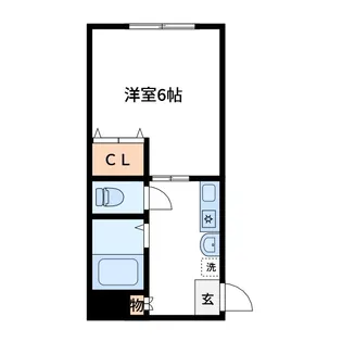 第3メゾンシャンプル【3階】の間取り