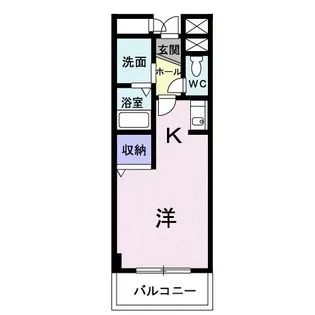 レストインピース【2階】の間取り