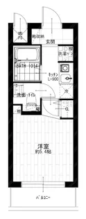 コスモ横浜保土ケ谷【3階】の間取り
