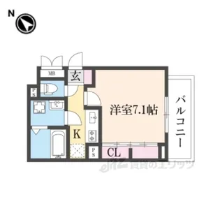 フォルトゥーナ【1階】の間取り