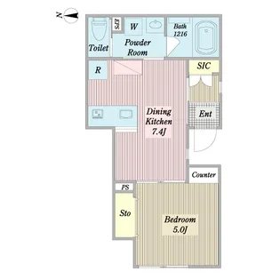 Relation【1階】の間取り