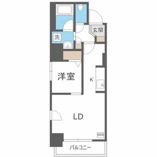 ティアラマイプラザ【8階】の間取り