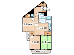 湘南槇町PLATZ【4階】の間取り