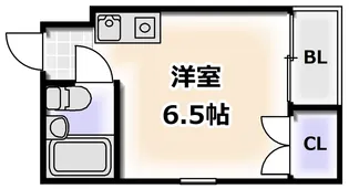 エレガンスコーポII【3階】の間取り