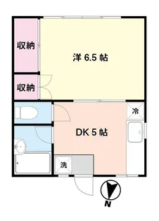 村田ハウス【1階】の間取り