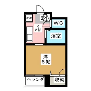 メゾンド市田【2階】の間取り