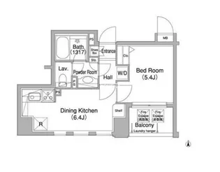コンフォリア三田ノース【10階】の間取り