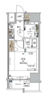 ECREDE蒲田EAST【7階】の間取り