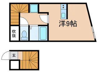 グランシャルム芦屋【2階】の間取り