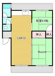 バウハウス【4階】の間取り