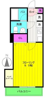 ベル・コッレ【3階】の間取り