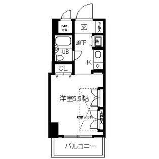 日神パレス鶴間【6階】の間取り
