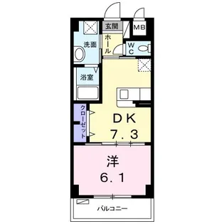 Com’eto【2階】の間取り