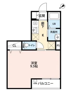 Creed船橋【2階】の間取り